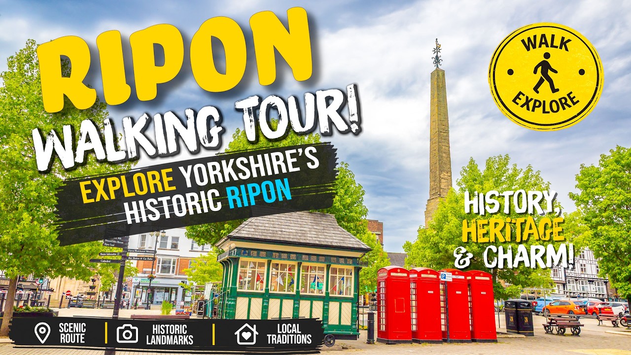 Our visit to the historic Cathedral City of Ripon in Yorkshire