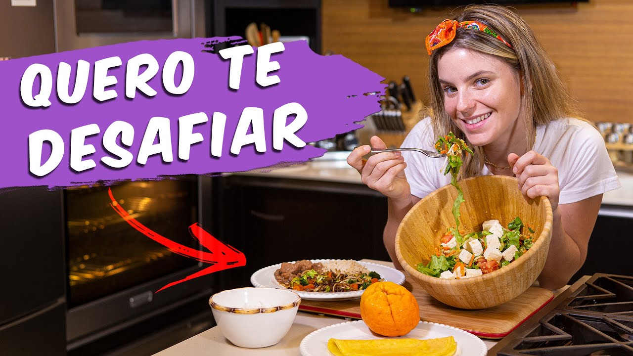 REFEIÇÕES PARA O DIA TODO COM QUE TEM NA MINHA GELADEIRA