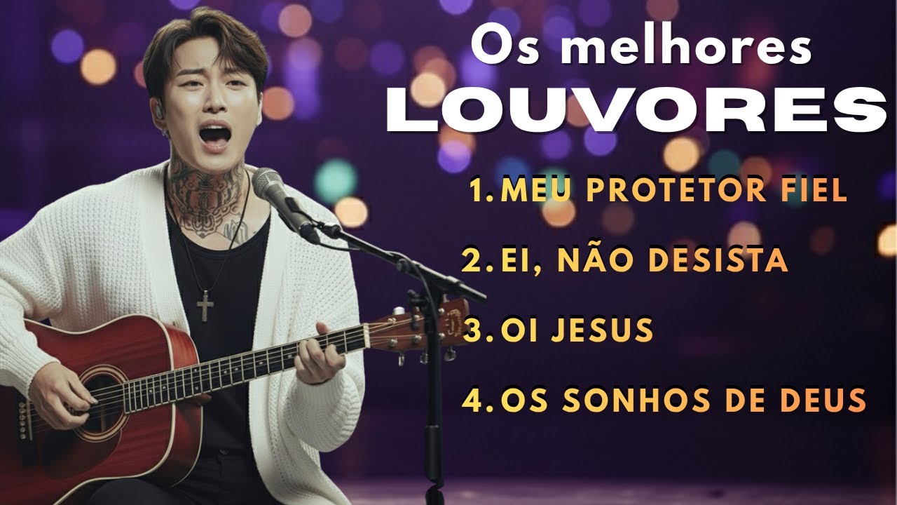 JUNG KOOK GOSPEL | Os melhores louvores de adoração - Lançamento gospel | 2025