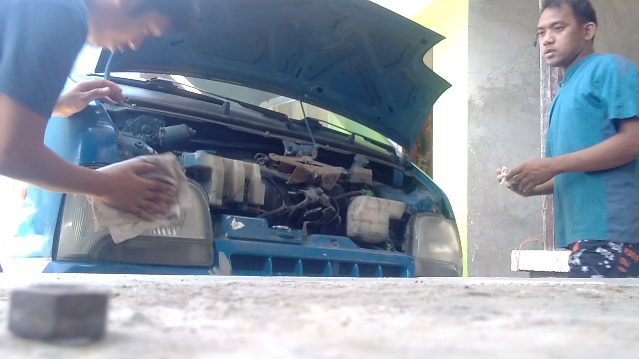 HEADLIGHT RESTORATION | Using BRAKE FLUID