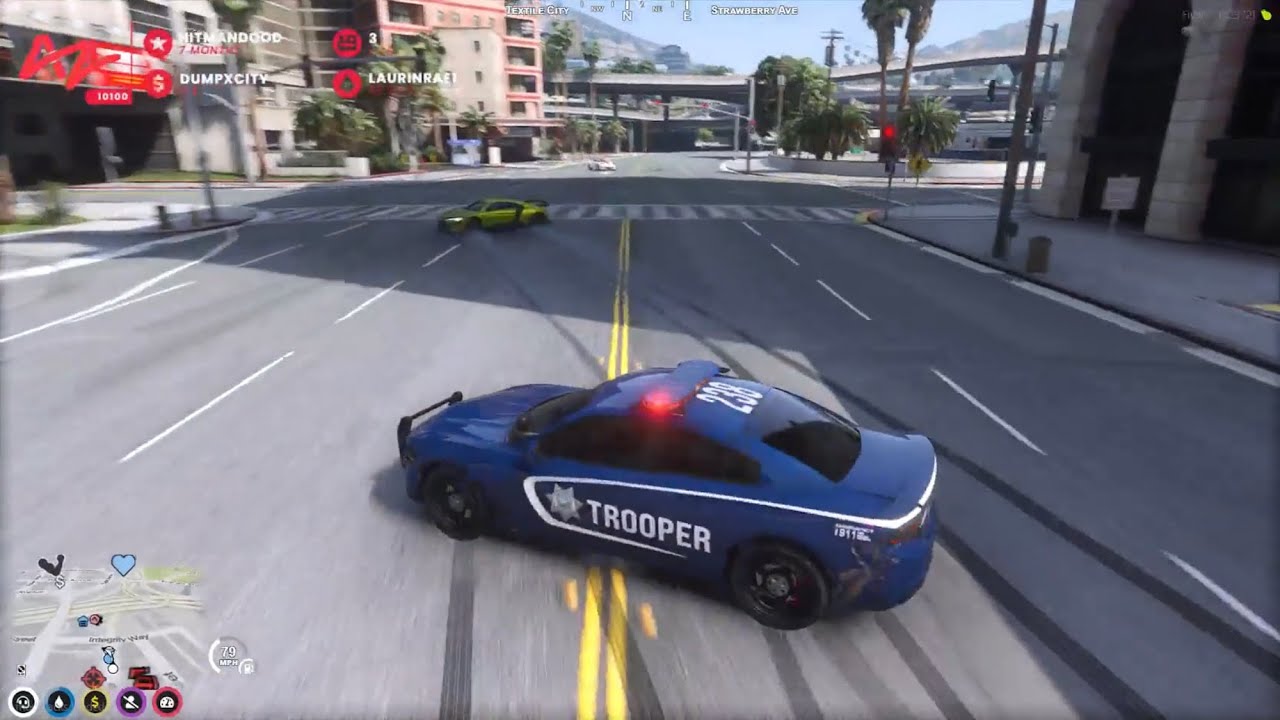 Tommy T Showing off mid chase on Copleone | NoPixel GTA RP