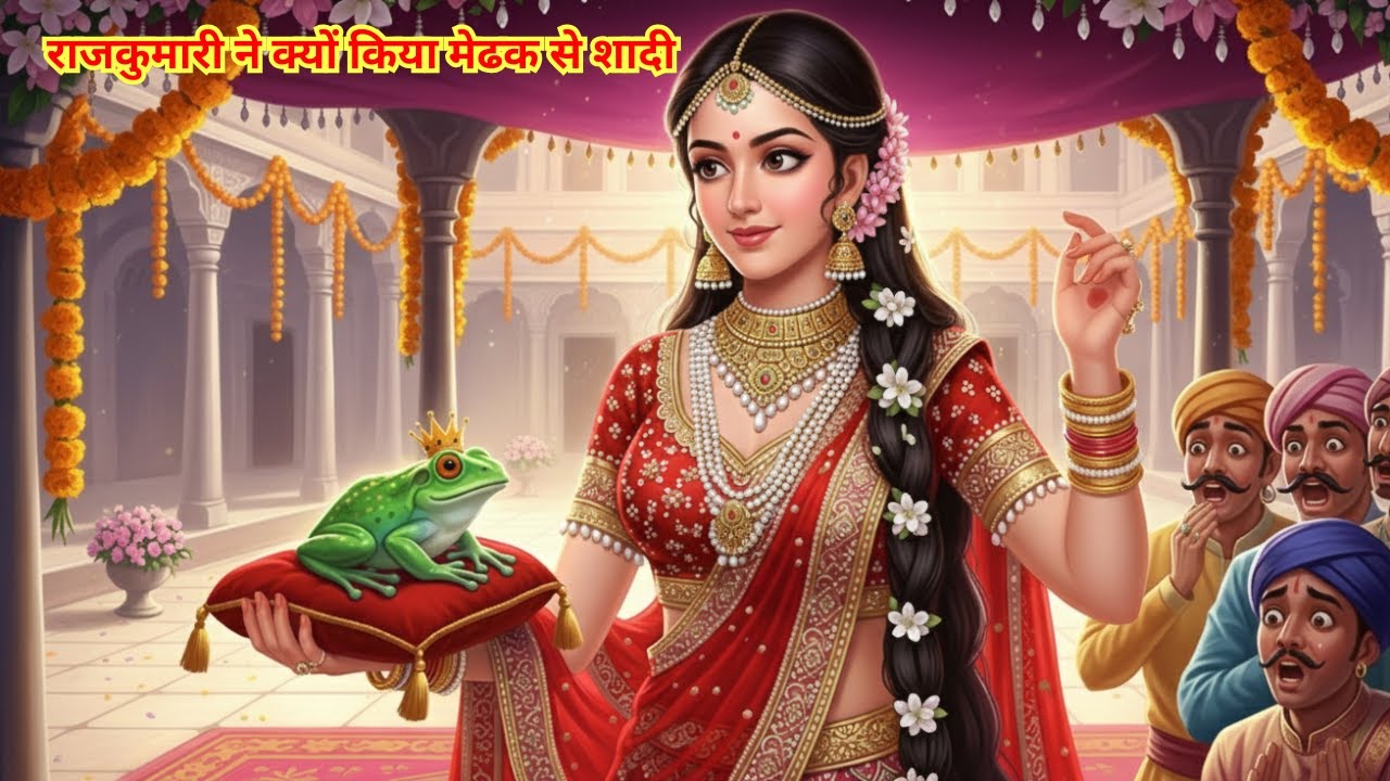 राजकुमारी ने क्यों किया मेढक से शादी? मेंढक और राजकुमारी की अनोखी कहानी | रोचक लोककथा | #hindhistory