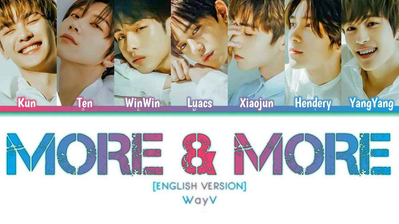 [English Version] How would WayV sing 'More & More' by TWICE? (Male Ver.)