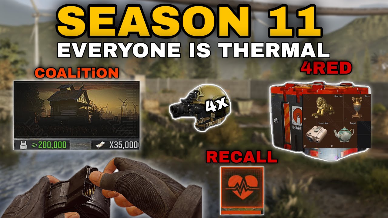 Farm 200k Comes, Everyone Thermal and Recall🔥Season 11🔥Arena Breakout