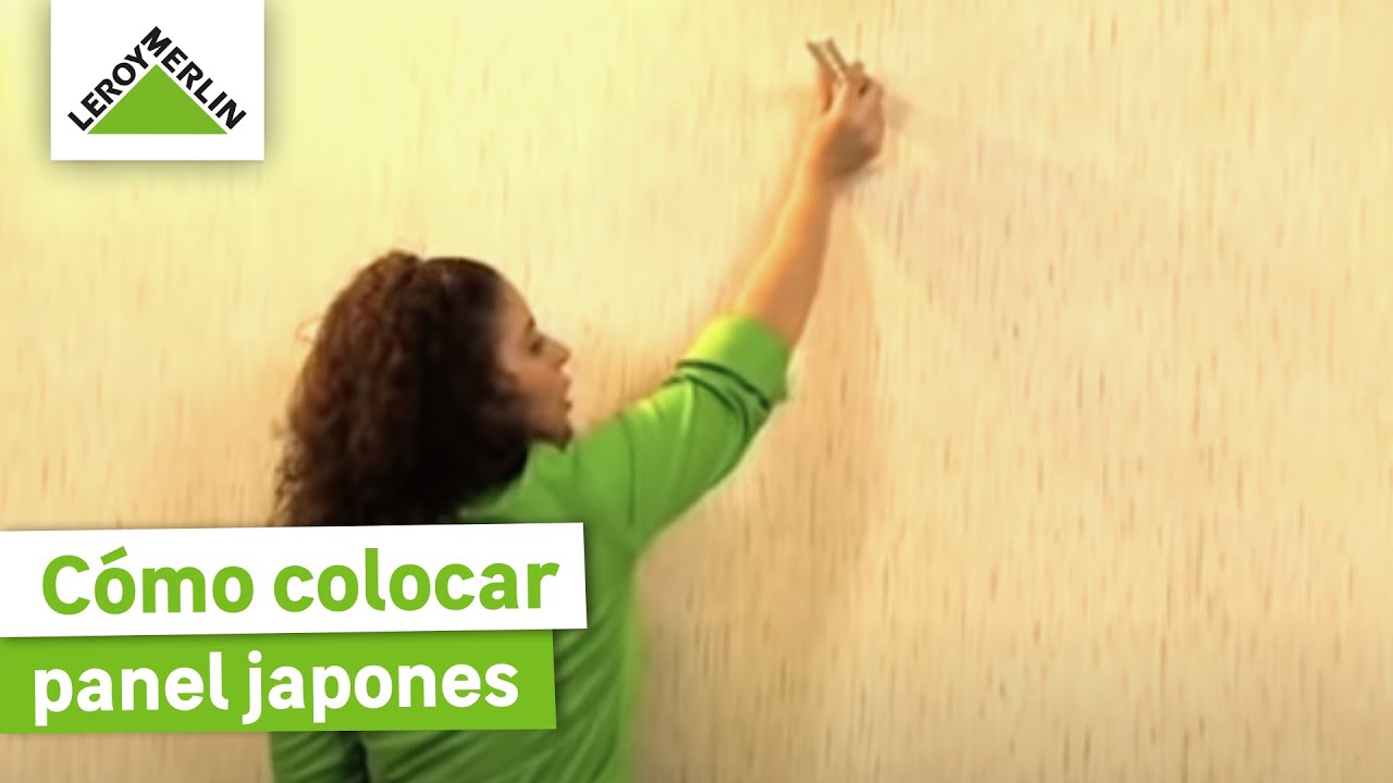 C&oacute;mo instalar panel japon&eacute;s | Parte I | LEROY MERLIN