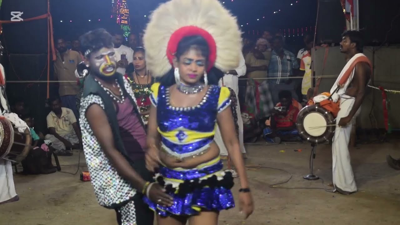 Karakattam 2025 || Ettayapuram kaliamman temple festival #karakattamhd #naiyandi_melam 