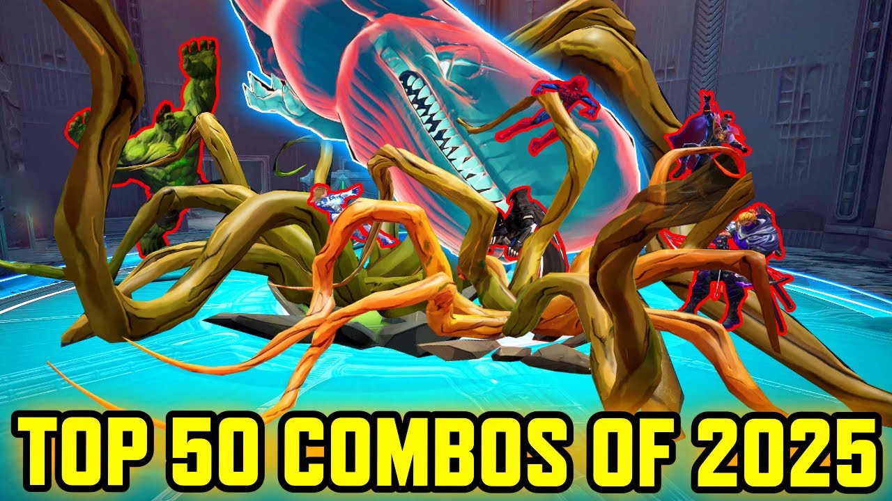 TOP 50 BEST MARVEL RIVALS COMBOS OF 2025!