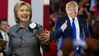 Clinton's negatives rising faster than Trump's?