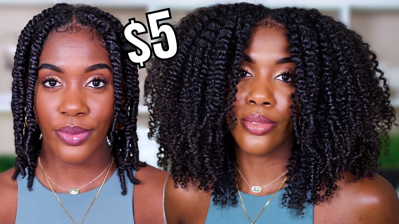 THIS MOISTURE & DEFINITION IS CRAZY!! 3 Strand Twist Out Tutorial + $5 African Pride Product Review