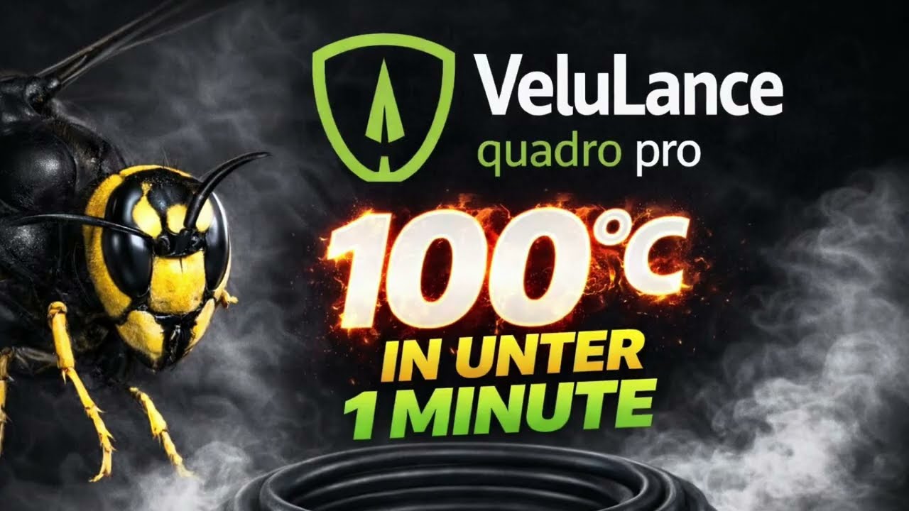 VeluLance Wasserdampf-System: 100°C in unter 1 Minute