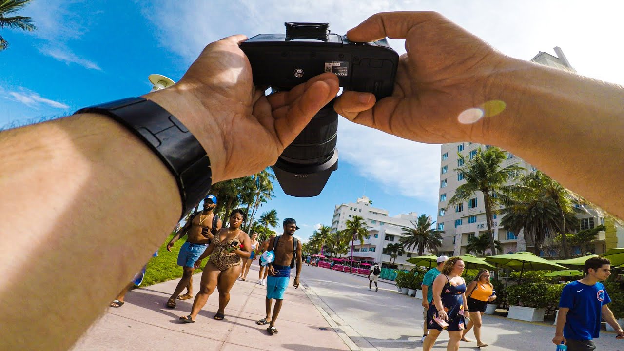 Sony A7III POV Street Photography in Miami Beach