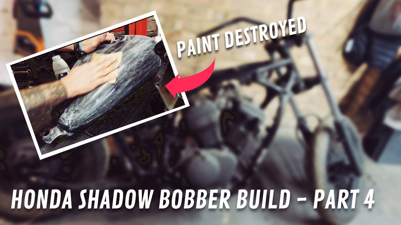 Honda Shadow Bobber Build | Part 4 - Filling the Tank