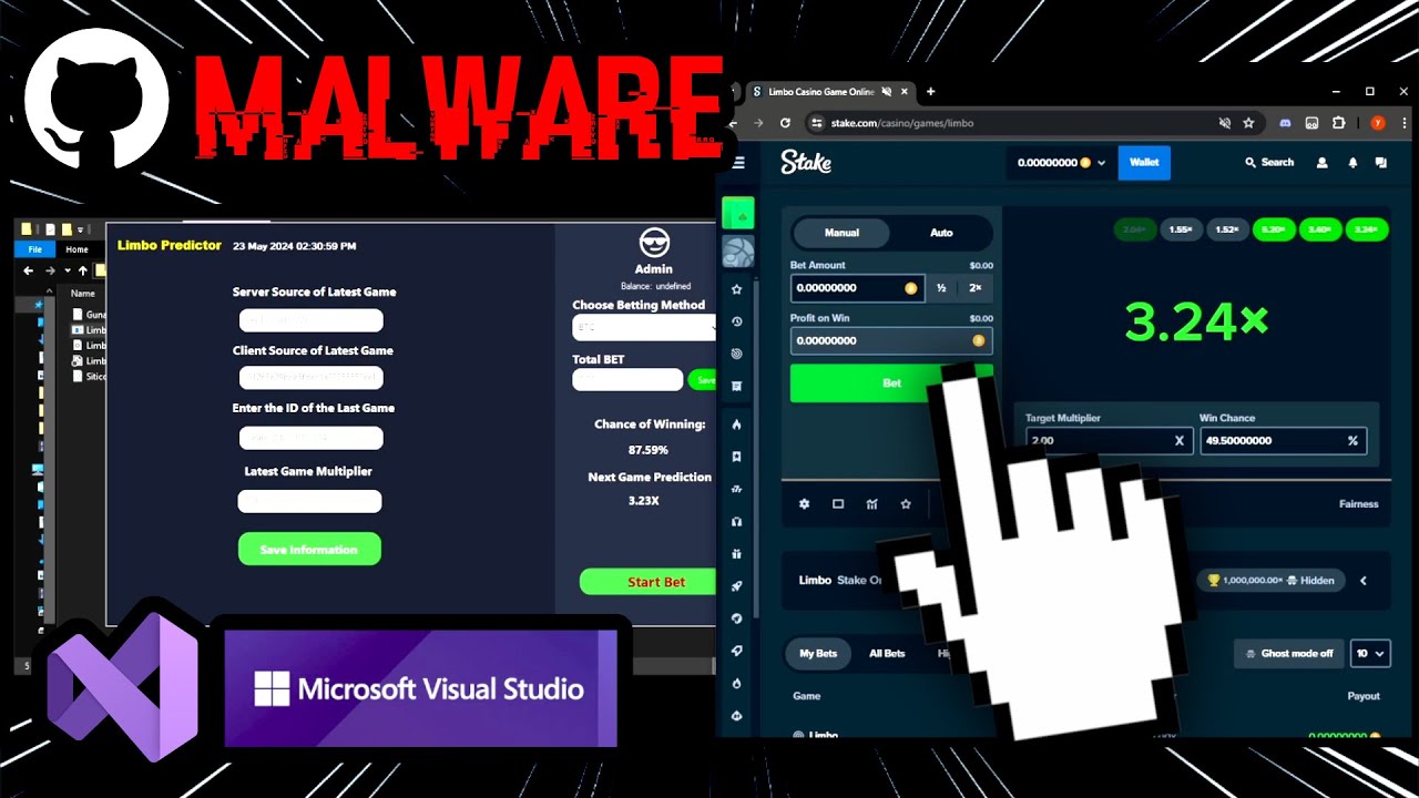 FAKE Gambling Cheat Runs Malware