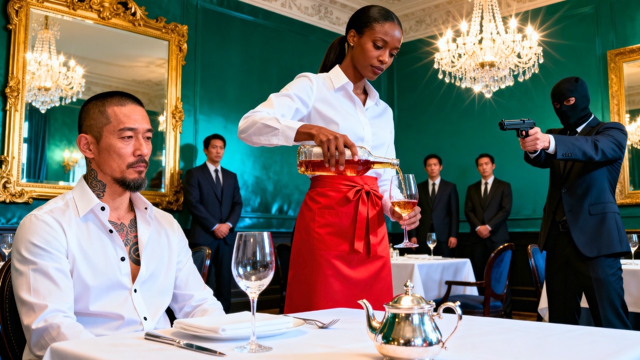 Japanese Mafia Boss Noticed Shy Waitress Stayed Calm During Robbery — What She Did Shocked Everyone