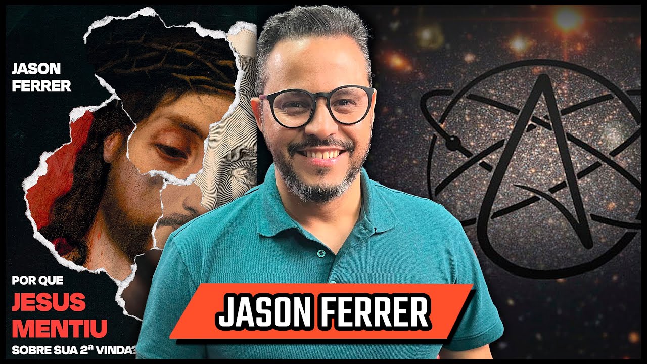 JASON FERRER - ATE&Iacute;SMO E RELIGI&Atilde;O - Podcast 3 Irm&atilde;os #616 co-host ANTONIO MIRANDA