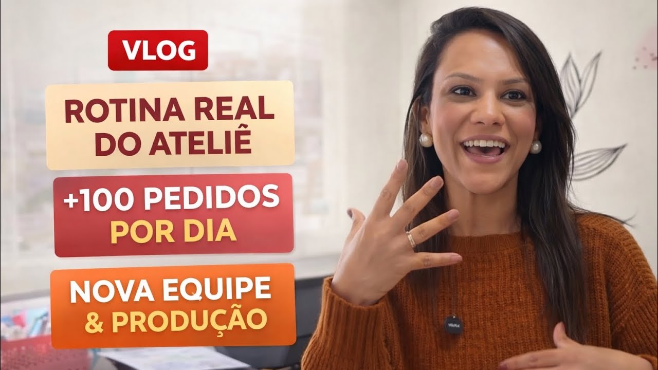 Batemos mais de 100 pedidos enviados por dia | Rotina de ateliê de papelaria
