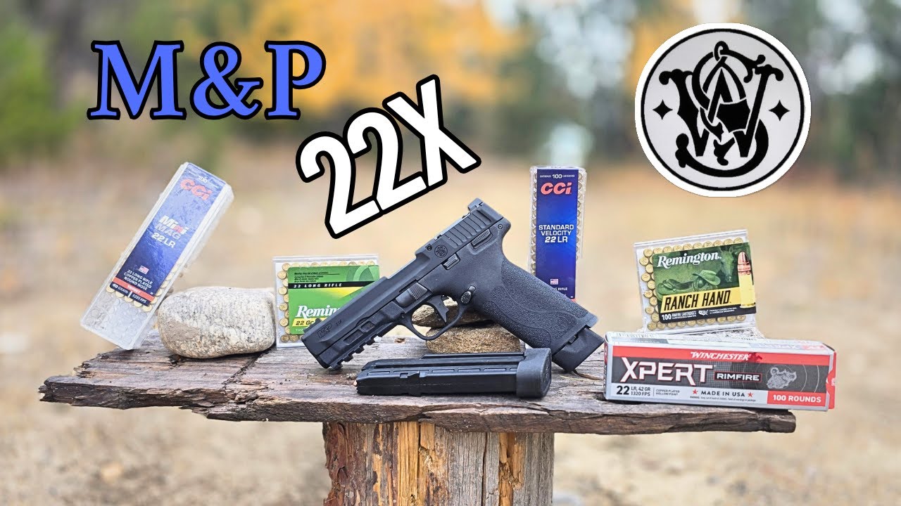 НОВЫЙ M&P 22X .22LR — сможет ли он конкурировать? Первый тест на стрельбище!