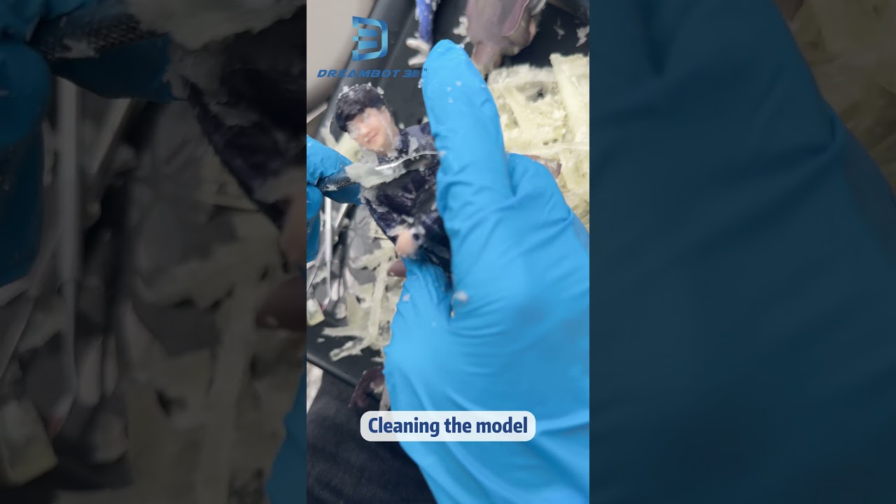 how to make a human figurine  model ? Korean Customer 3d printed colorful model