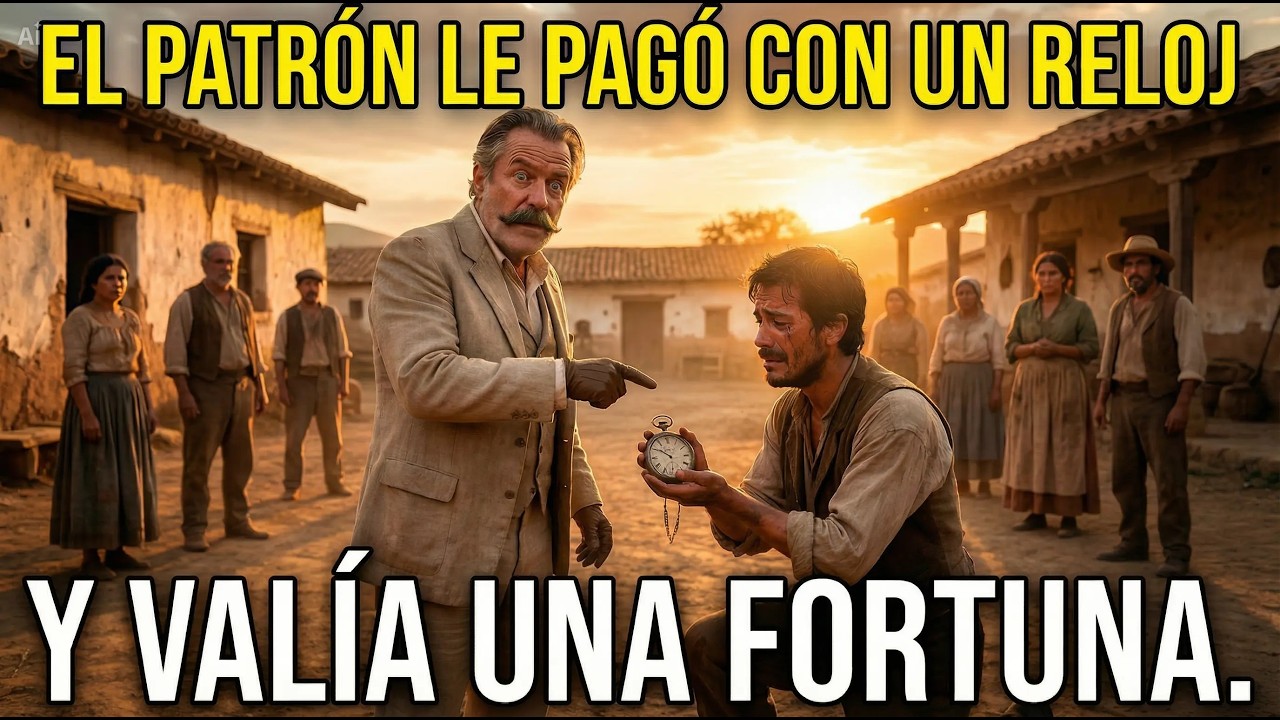 EL PATRÓN LE PAGÓ CON UN RELOJ ROTO… Y TERMINÓ VALIENDO UNA FORTUNA