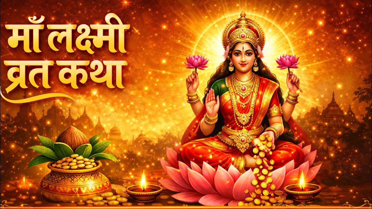 माता लक्ष्मी की अदभुत व्रत कथा। जय मां लक्ष्मी।
