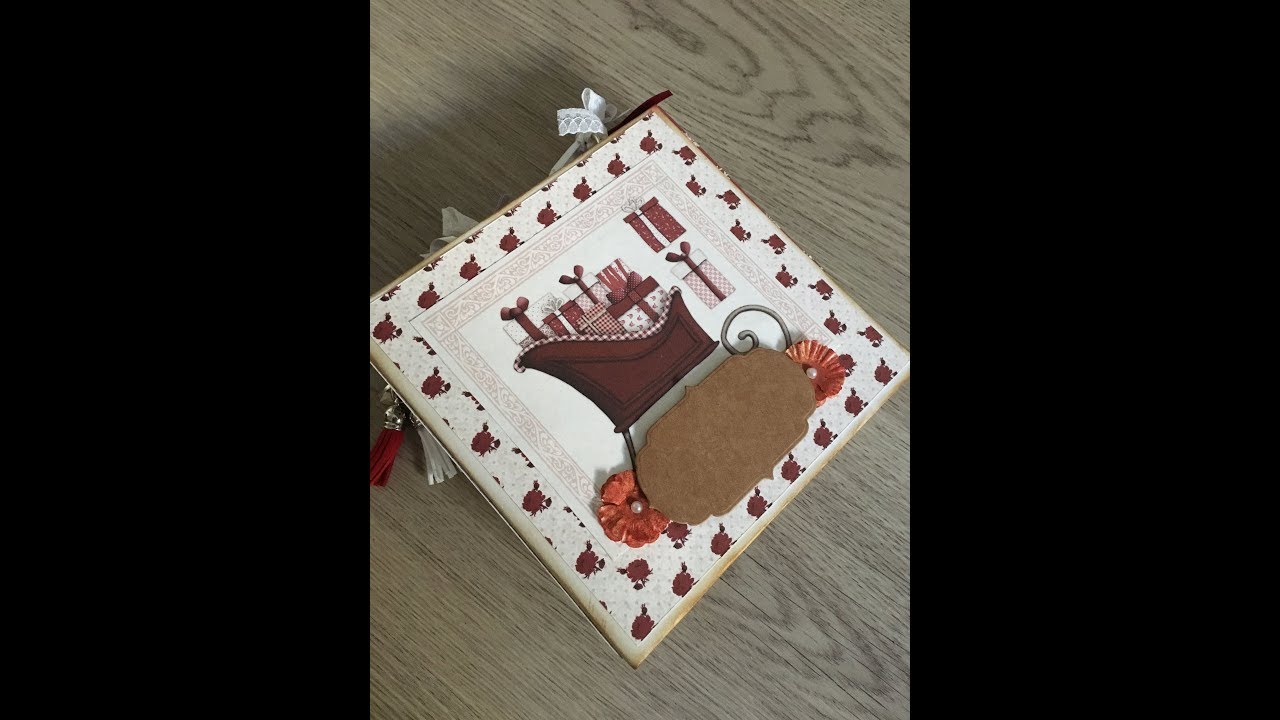 Mini album for a gift - Merry Christmas 2017! - Scrap and you
