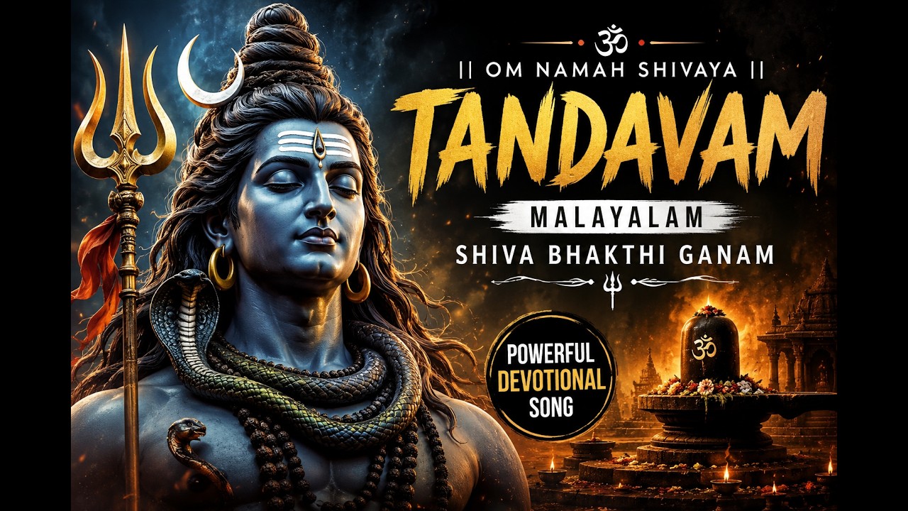ഓം നമഃ ശിവായ । Shivaratri Special ശിവ താണ്ഡവം | Rudra Tandavam Devotional Song | Om Namah Shivaya |