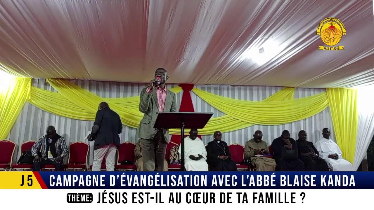 5ème Jour de la Campagne d'évangélisation du R.C.C 2025 avec l'Abbé Blaise KANDA.