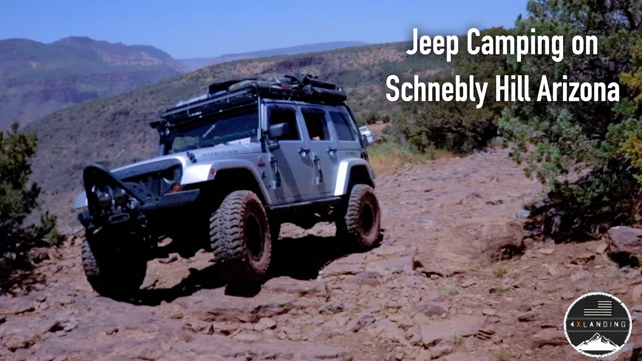Epic Jeep Camping on Schnebly Hill Arizona