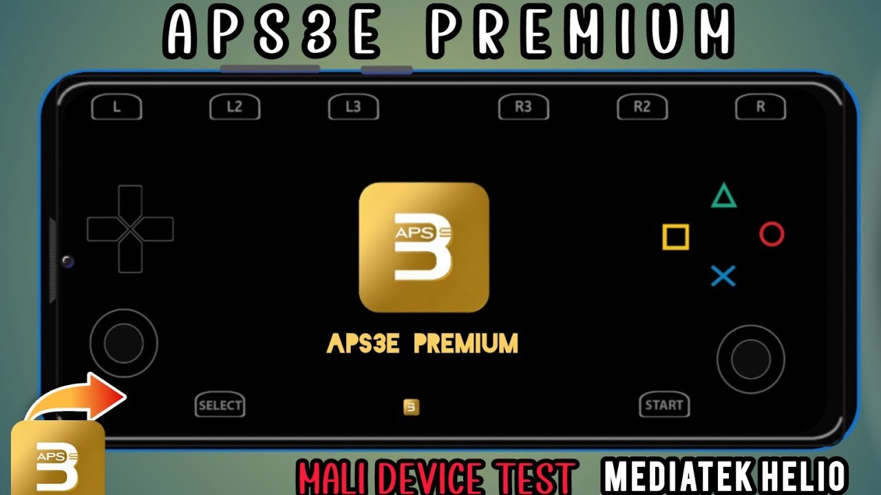 Aps3e premium emulator on Mali GPU Test