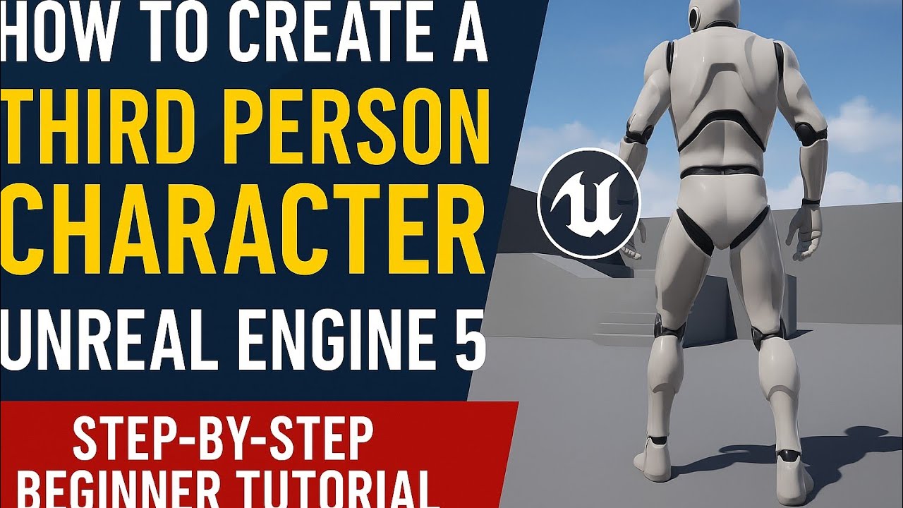 How to Create a Third Person Character in Unreal Engine 5 | Step-by-Step Beginner Tutorial