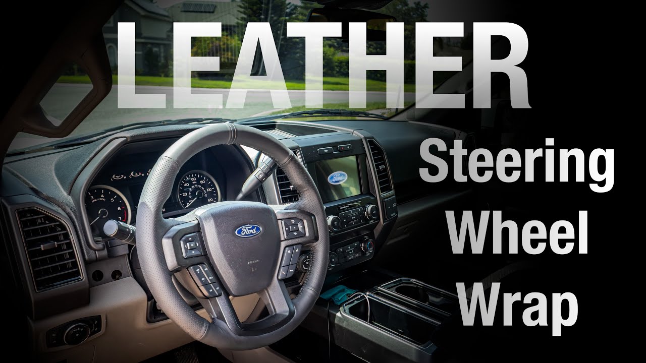 F-150 OEM+ Build Part 3 - Ford F-150 Steering Wheel Wrap