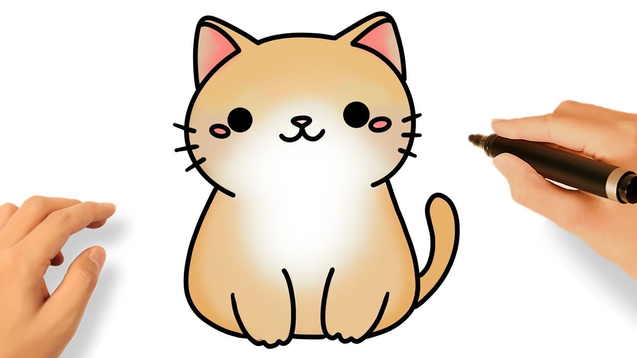 COMMENT DESSINER UN CHATON FACILEMENT 🐱