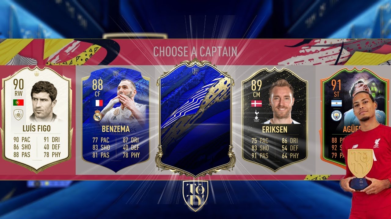 TEAM OF THE YEAR FUT DRAFT KIH&Iacute;V&Aacute;S - FIFA 20 FUT DRAFT