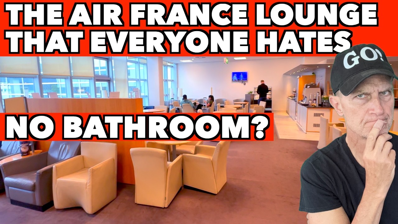 Зал ожидания Air France, который все ненавидят, — но неужели он НАСТОЛЬКО плох?