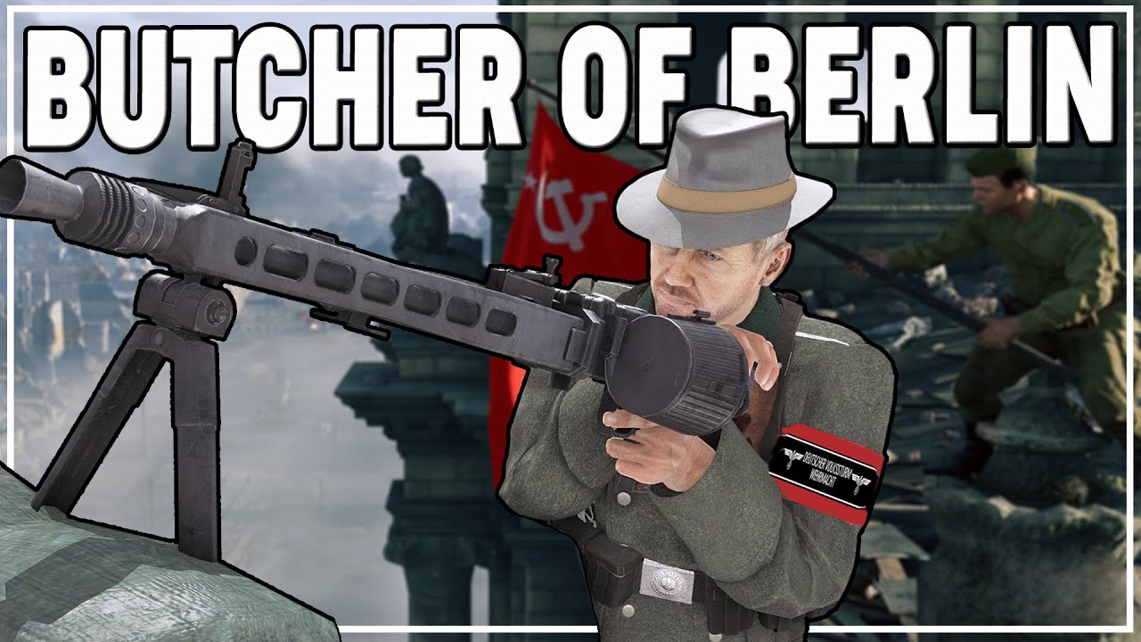 ENLISTED BATTLE for BERLIN | VOLKSSTURM w/ MG 42 Eliminates 100+ Soviets during EPIC DEFENSE