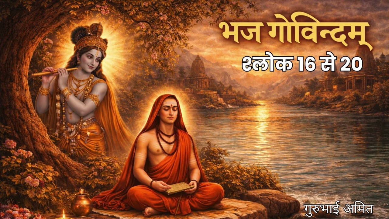 भज-गोविन्दम् (SLOKA 16-20) | By Amit Sharma