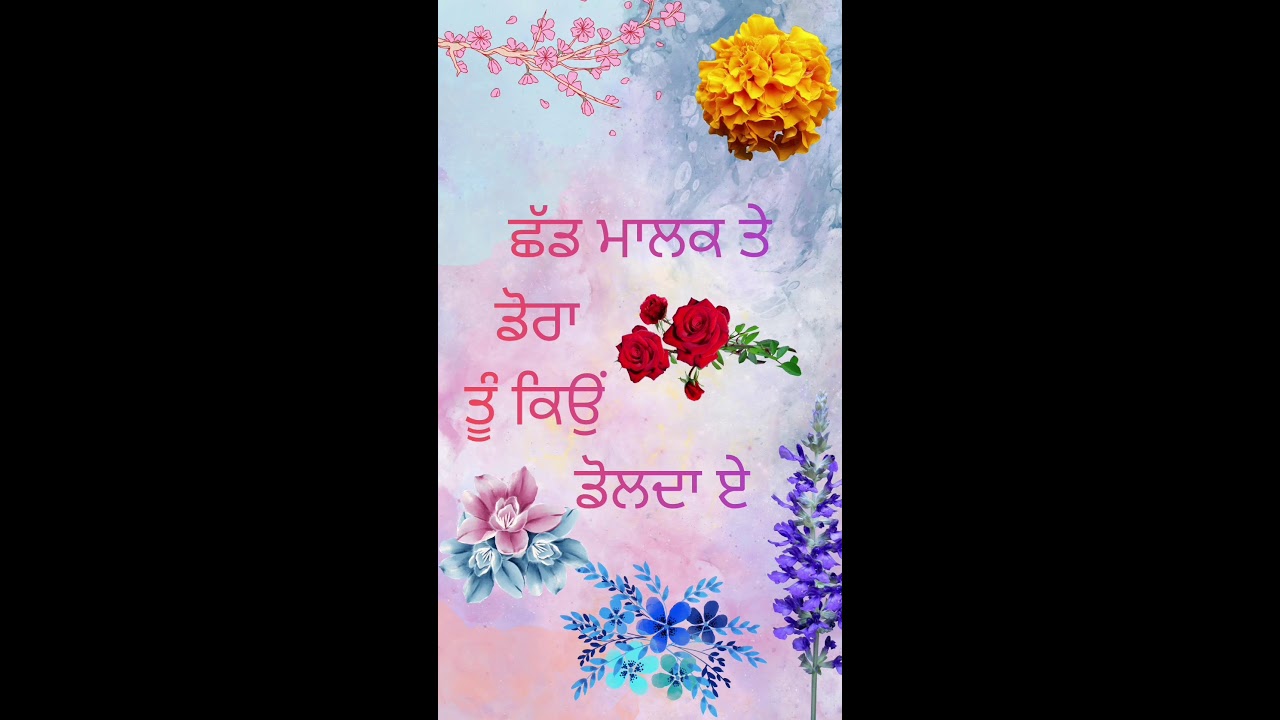 ਛੱਡ ਮਾਲਕ ਤੇ ਡੋਰਾ ਤੂੰ ਕਿਉਂ ਡੋਲਦਾ ਏ #gurbani  #Shabad  #live