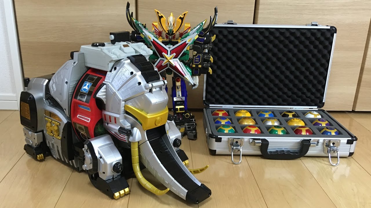 【DX PR ハリケンジャー】そのデカさ家電並⁉︎リボルバーマンモスで遊んでみた