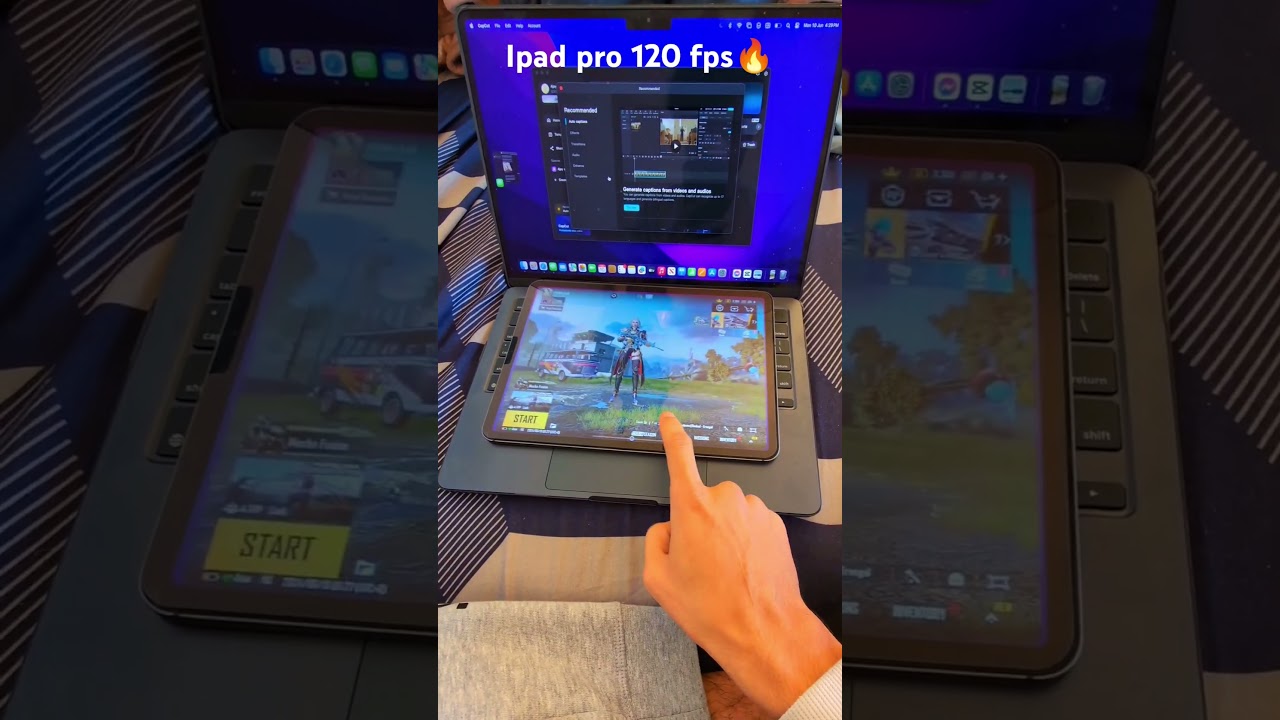 iPad pro 2018 pubg 120fps 🔥🥵