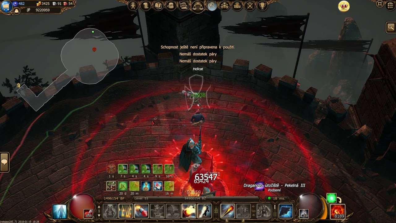 Drakensang Online - My first dragan  inf 3 solo