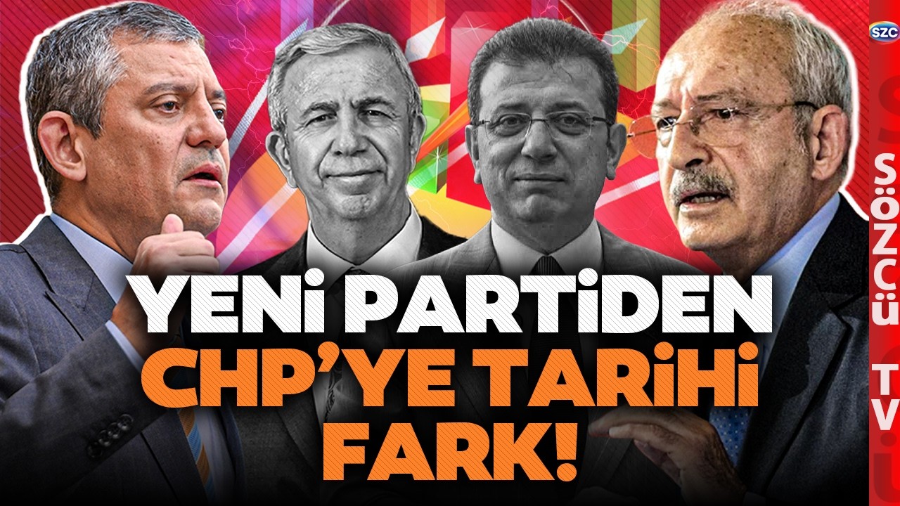 İmamoğlu, &Ouml;zel ve Yavaş Yeni Parti Kurarsa Ne Olur? Bomba Anket! Tamer Bolat Oranları A&ccedil;ıkladı
