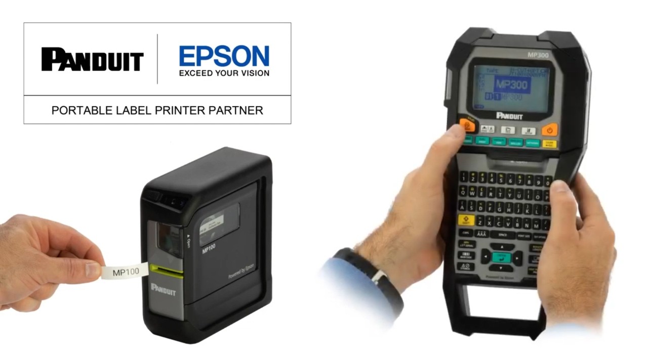 Panduit-Epson PXE-Series Portable Label Printers