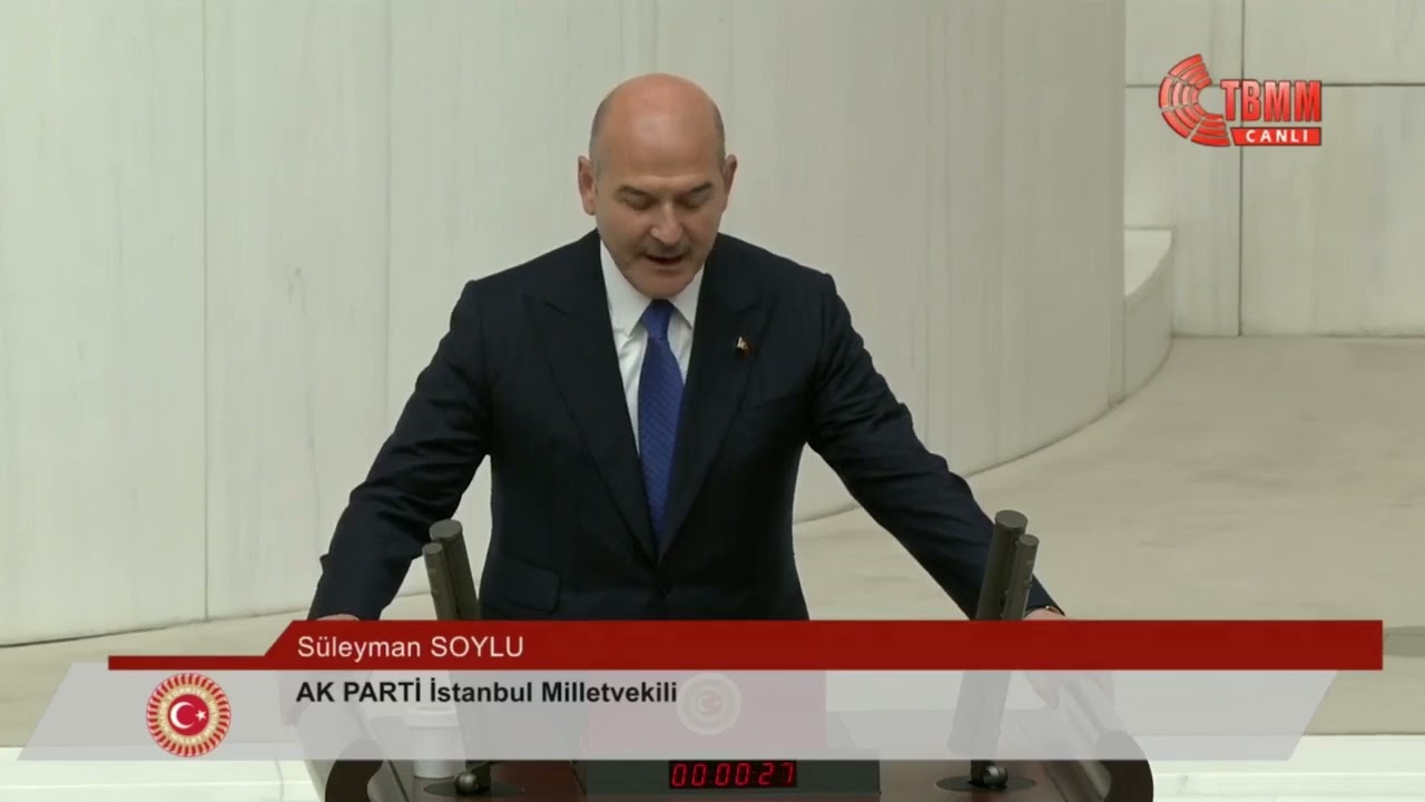 AK Parti - 28. Dönem İstanbul Milletvekili Süleyman Soylu, TBMM’de yemin etti