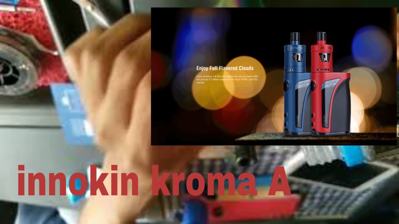 best vape unbox review Innokin kroma A 75w