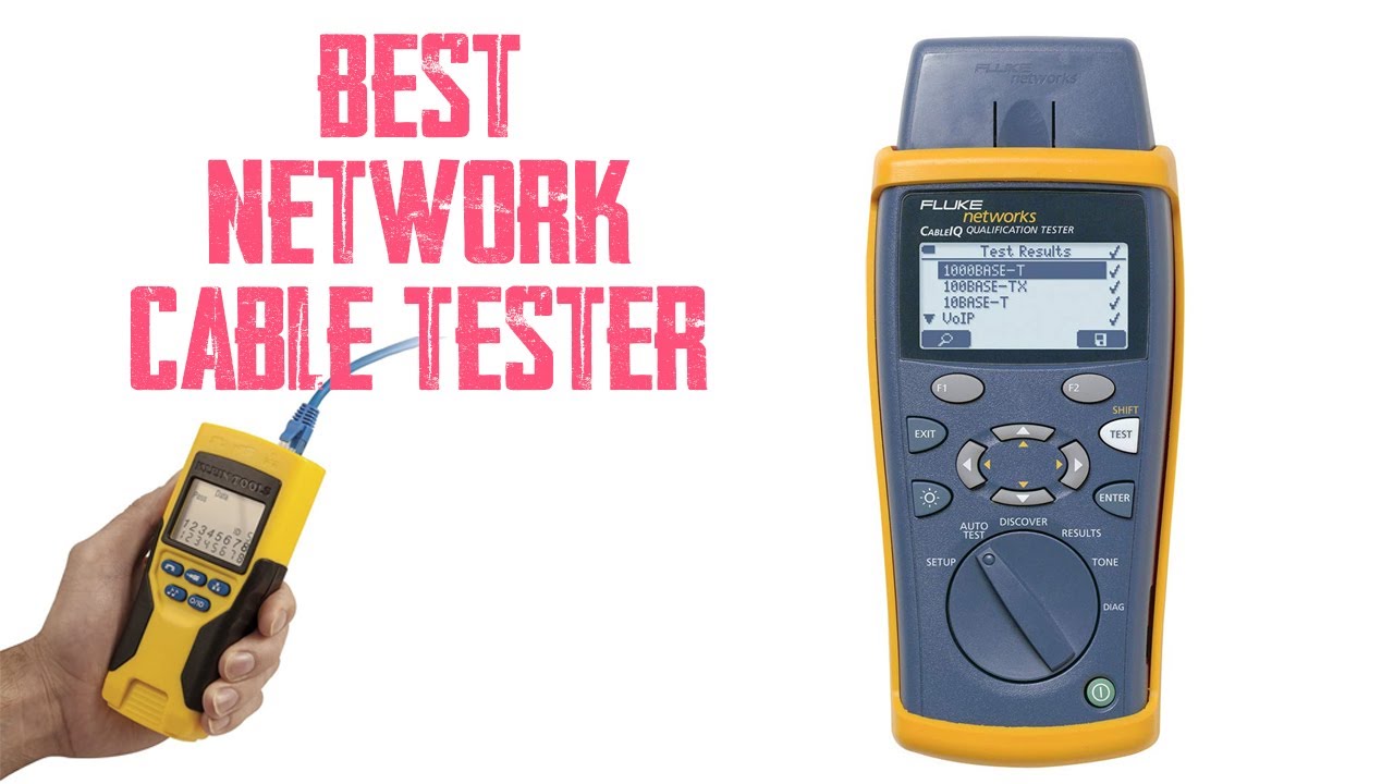 ✅ 5 Best Network Cable Testers 2022 | High Quality, Low Price - Cable Fault Test Equipment 💦