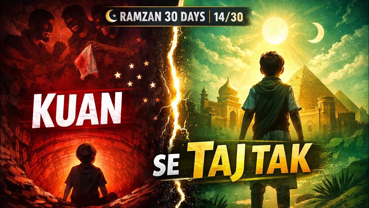 🌙Jab Bhaiyon Ne Kuan Mein Dala… Phir Misr Ka badsha Bana | 14/30