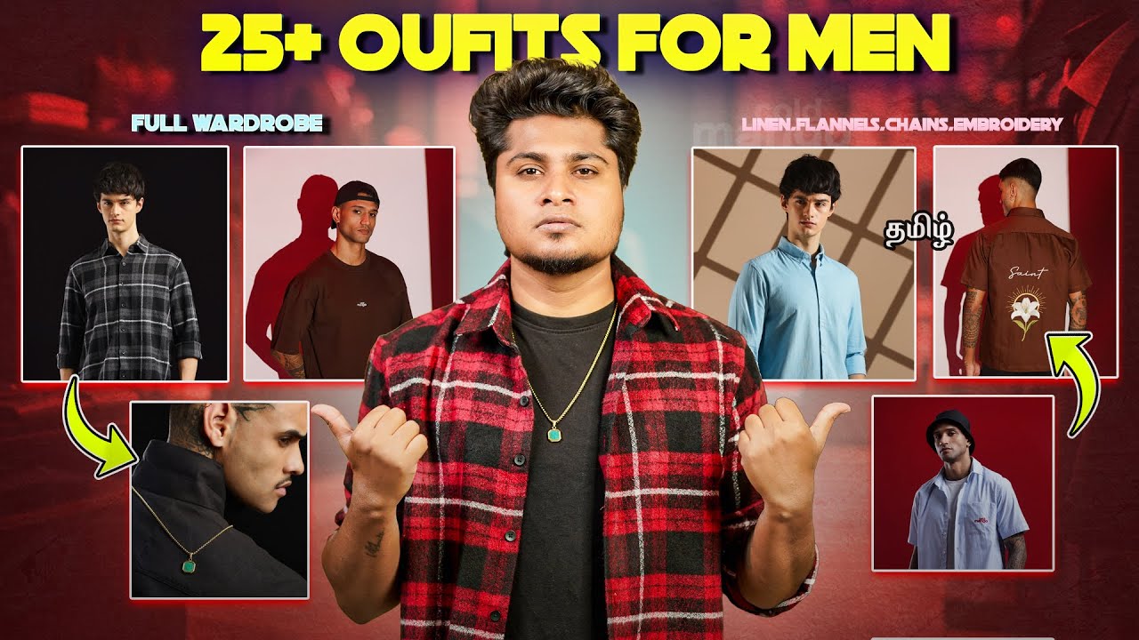 25 + MUST HAVE OUTFITS FOR MEN | PREMIUM WARDROBE ESSENTIALS (With Links)