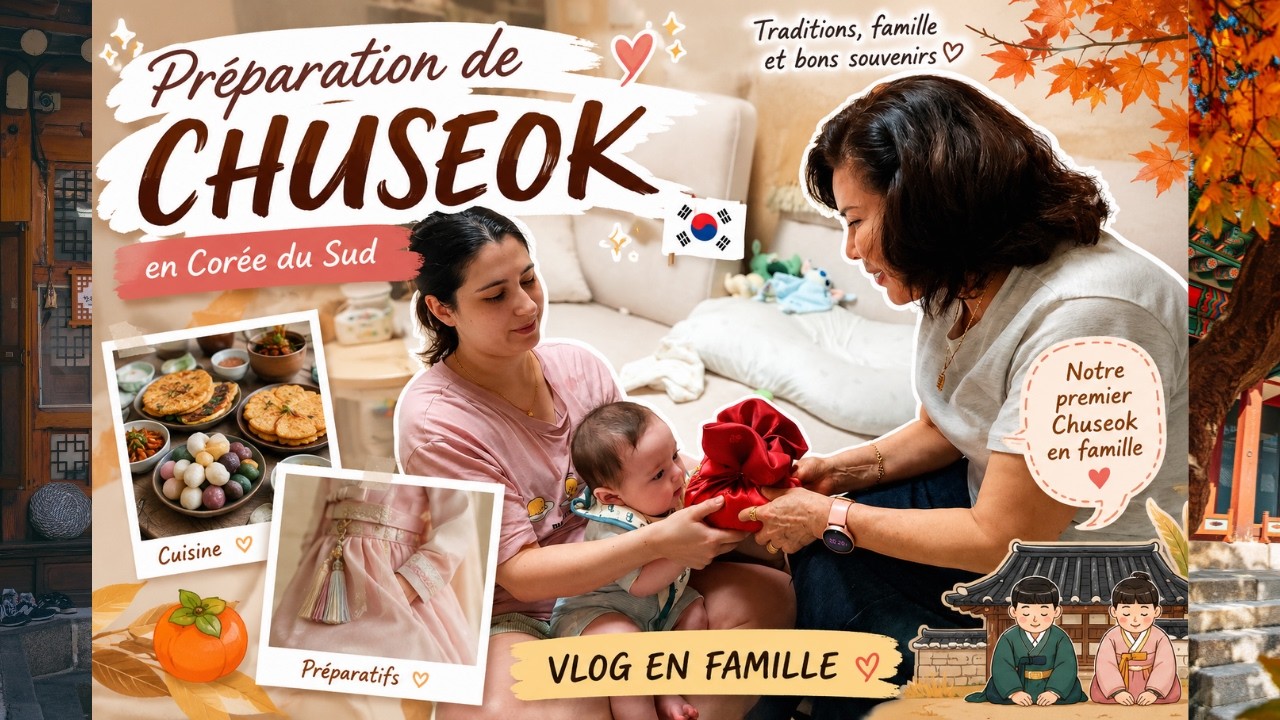 Je prépare CHUSEOK chez moi!🎁