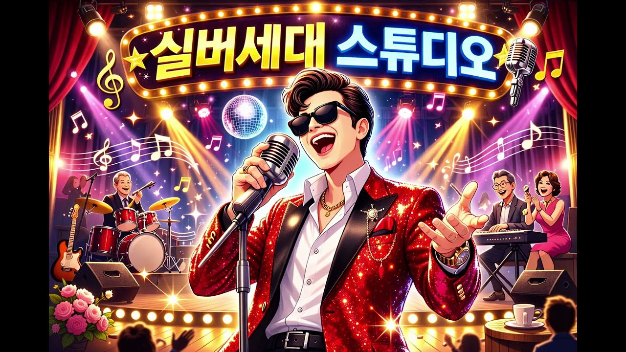 1 시간 트로트 메들리 - 그냥 한번만 더 외 10 곡