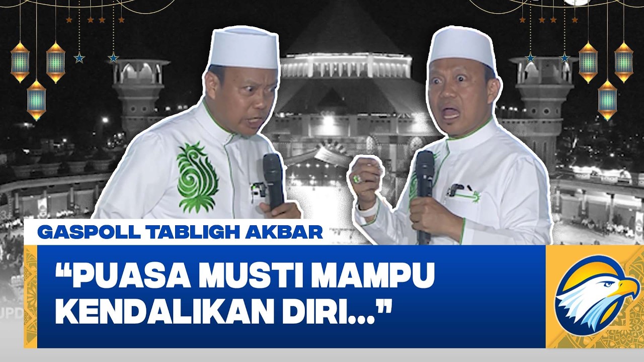 Pedas!!! Ustaz Das'ad Tegur Jamaah yang Puasa tapi Masih Berbuat Dosa | Gaspoll
